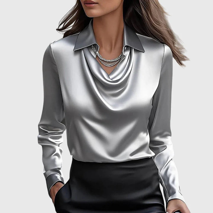Sadie | Satin Blouse