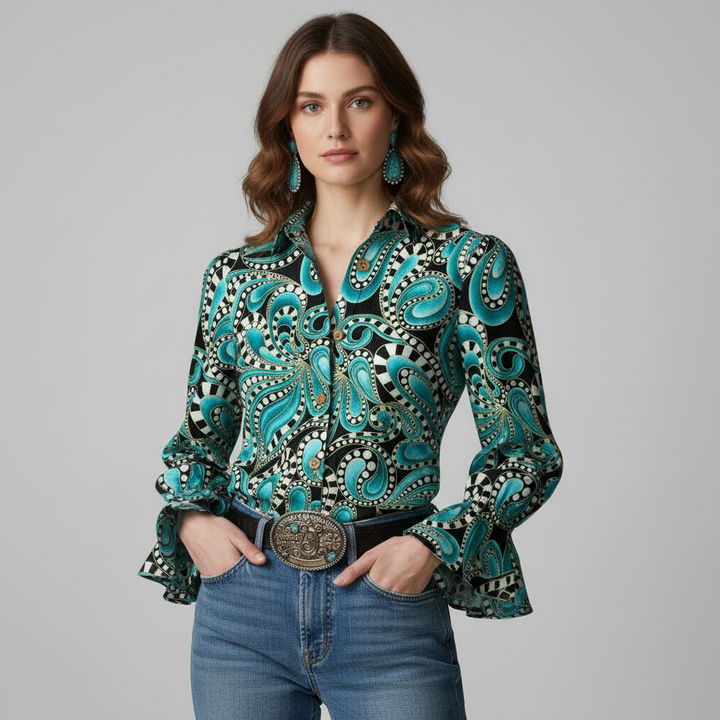 Tasha | Paisley Blouse