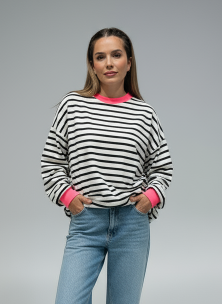 Maisie | Bold Stripe Long Sleeve