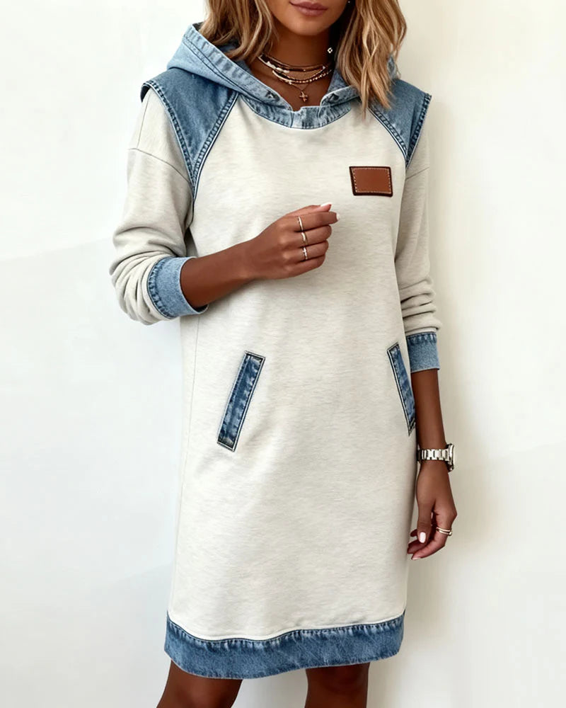Dora | Hooded Sweatshirt Dress