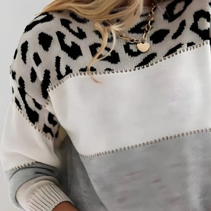 Leah | Leopard Print Sweater