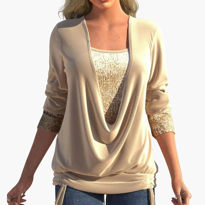 Marisa | Glitter Top