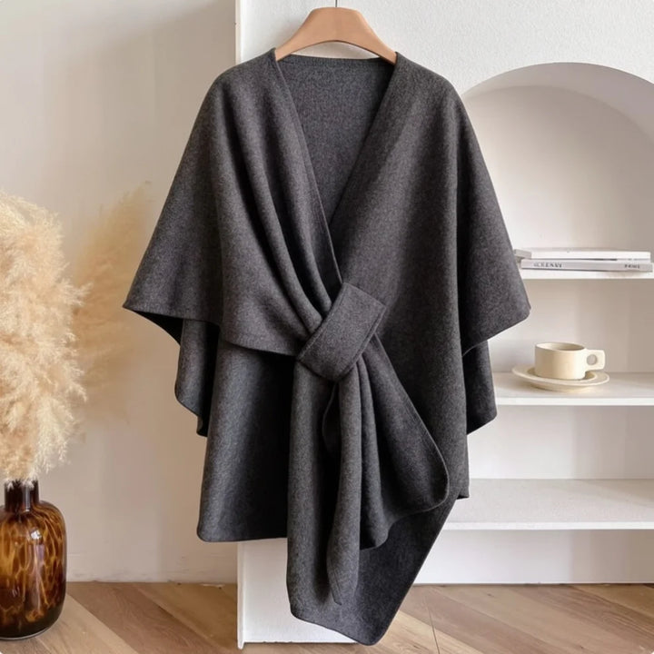 Kathy | Wrap Coat Poncho