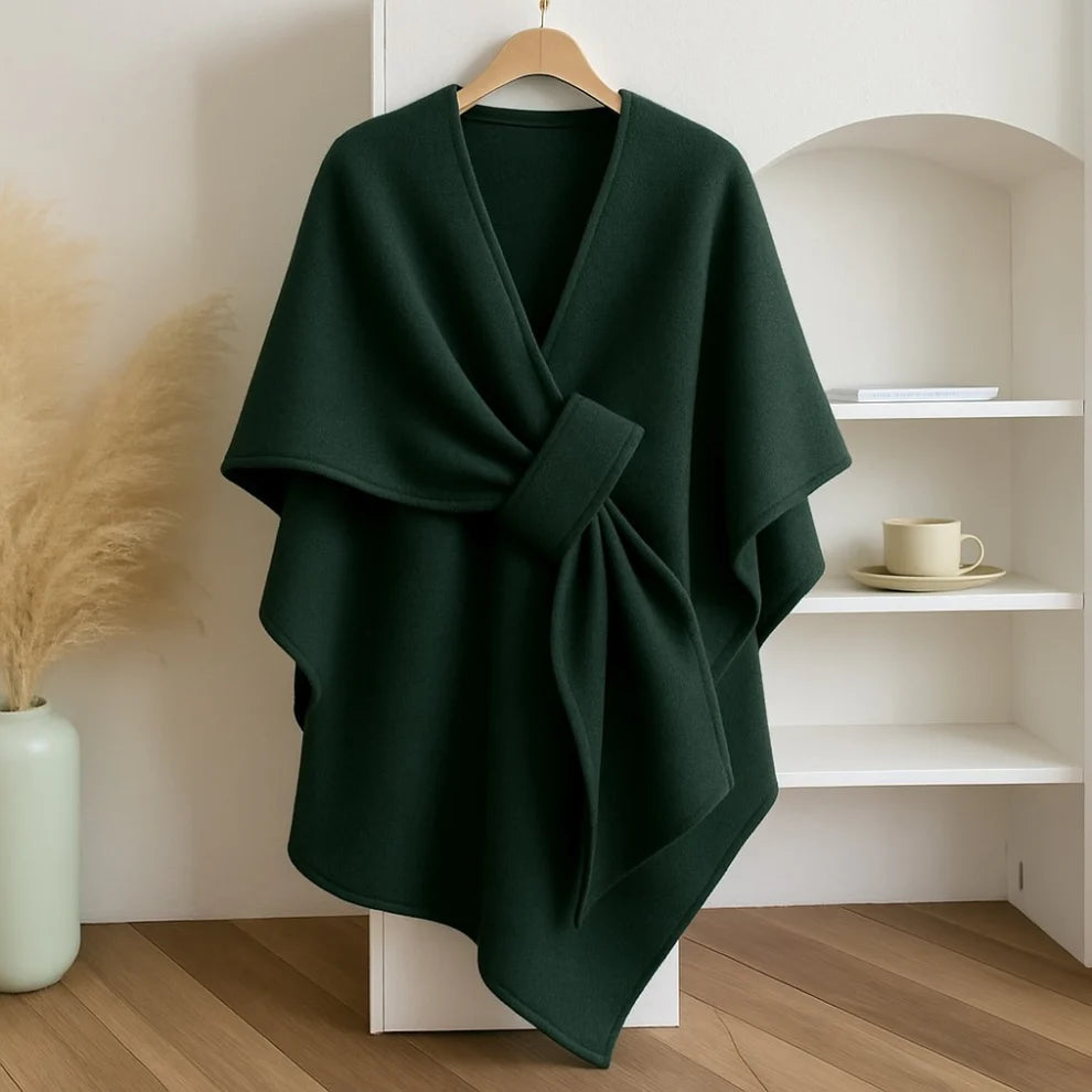 Kathy | Wrap Coat Poncho