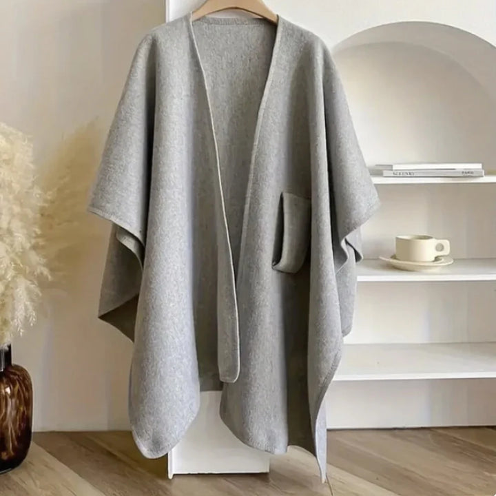 Kathy | Wrap Coat Poncho