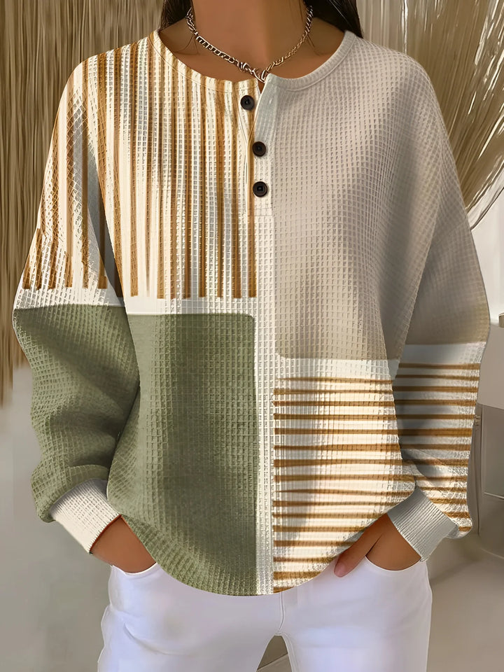 Olive | Waffle Sweater