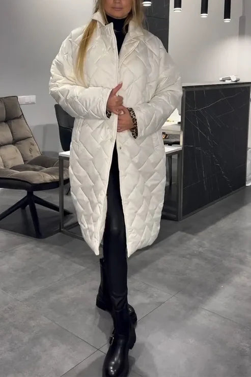 Julia | Long Quilted Coat
