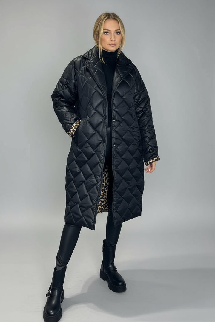 Julia | Long Quilted Coat